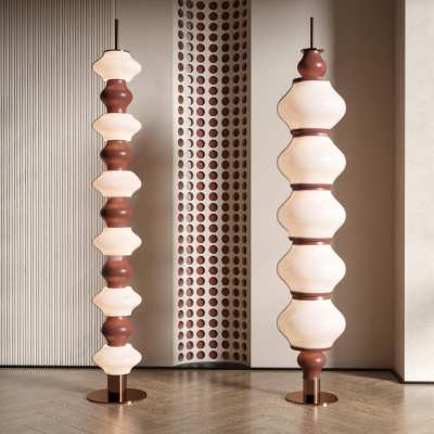 现代落地灯组合3D模型下载